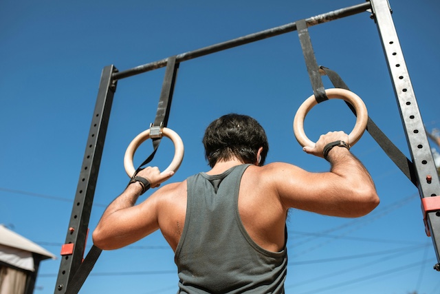 doing muscle-ups with rings